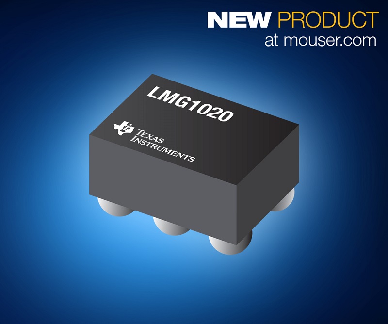 TIs’ LMG1020 low-side GaN driver now shipping from Mouser
